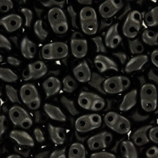 Matubo MiniDuo Perlen 4x2.5mm Metallic suede - dark green